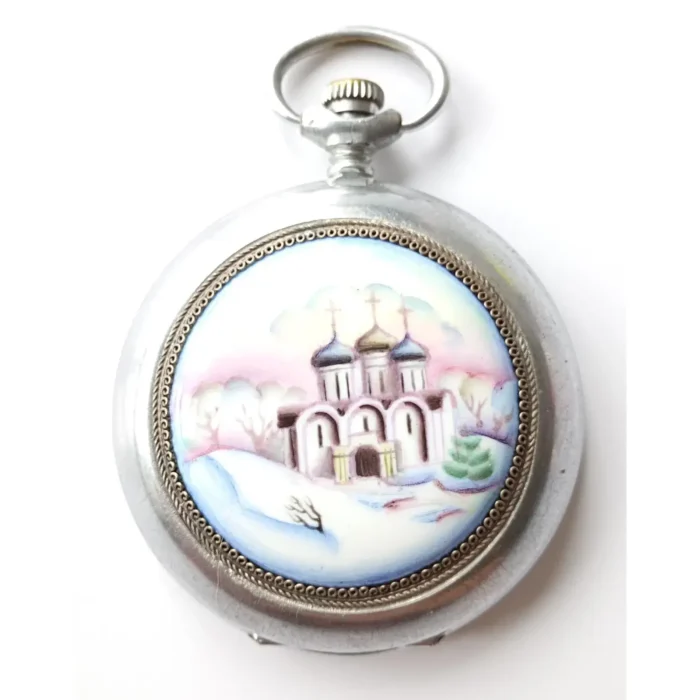 Molnija Pocket Watch "Church"