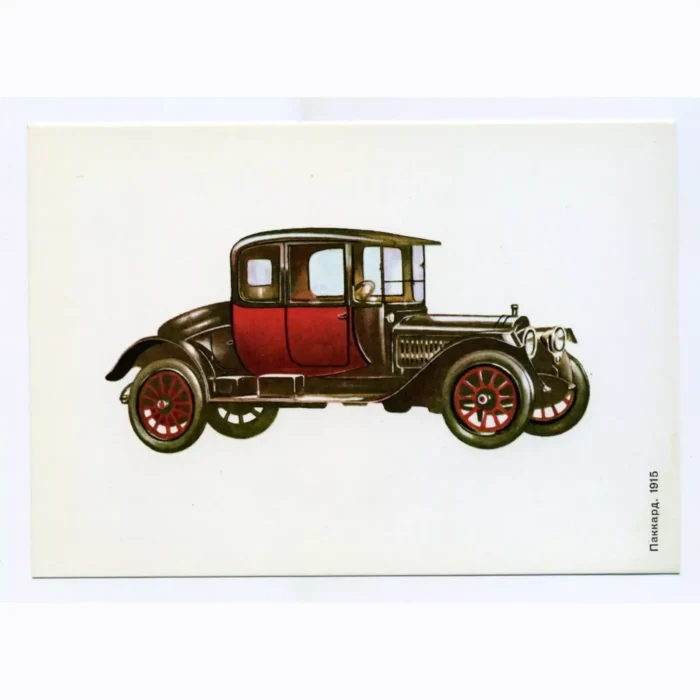 Packard 1915 Vintage PostCard