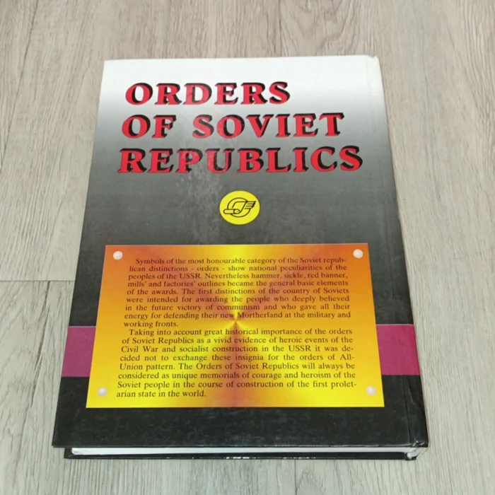 Orders of the Soviet Republics . Copy No. 473