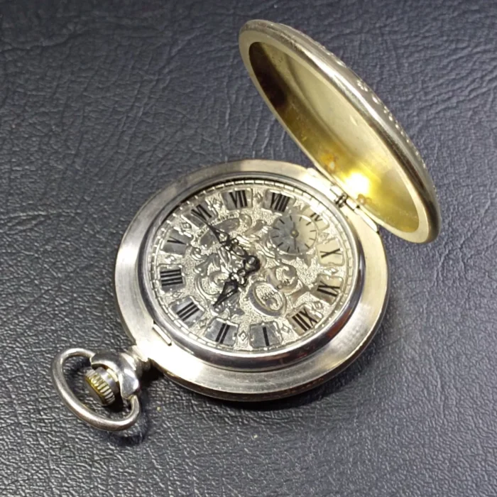 Pocket Watch Soviet Victory WW2 Molnija Mechanical