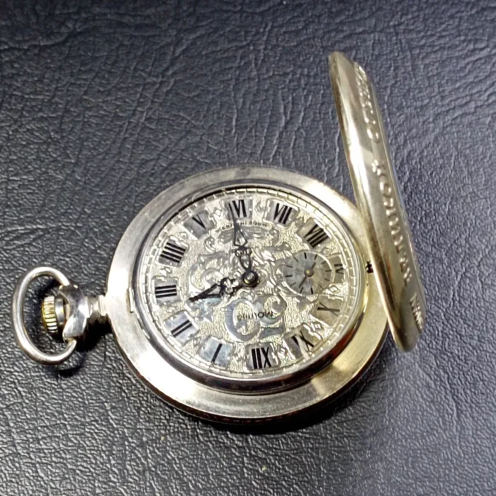 Pocket Watch Soviet Victory WW2 Molnija Mechanical